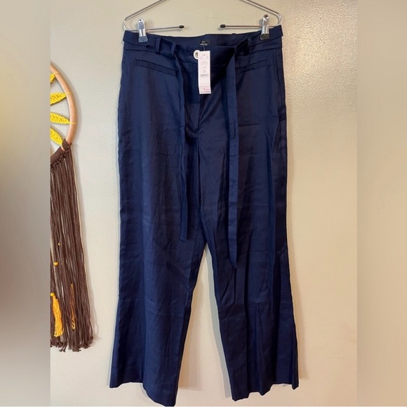 White House Black Market Navy  Linen Women's Suiting.  NWT - Picture 8 of 16